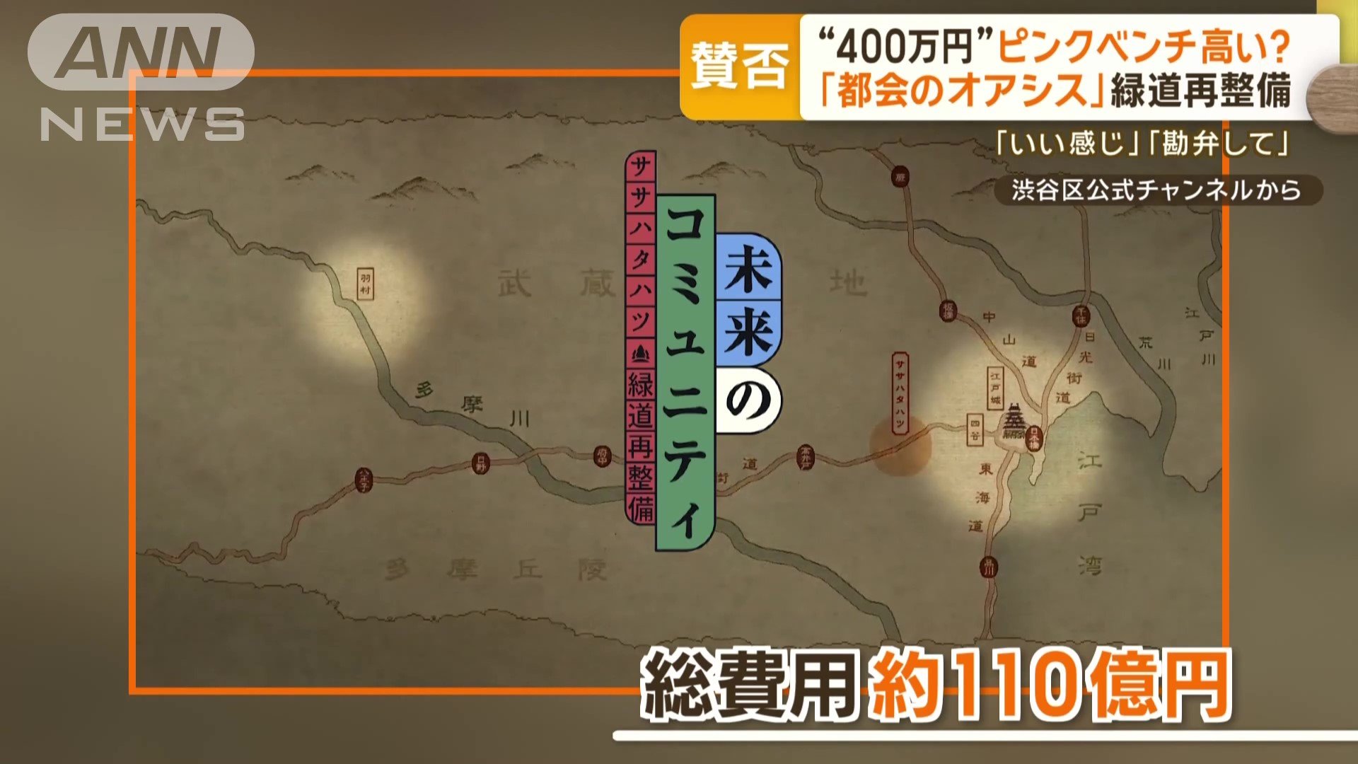 総費用約110億円