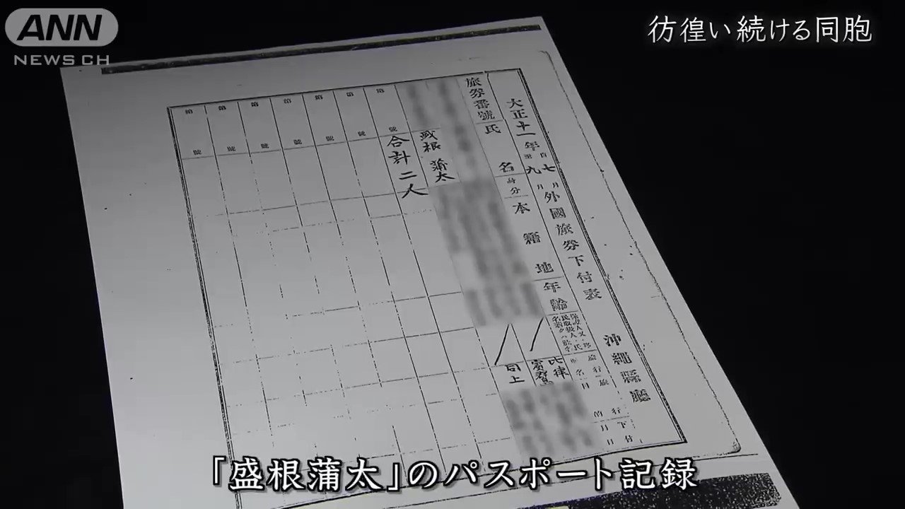 「盛根蒲太」のパスポート記録