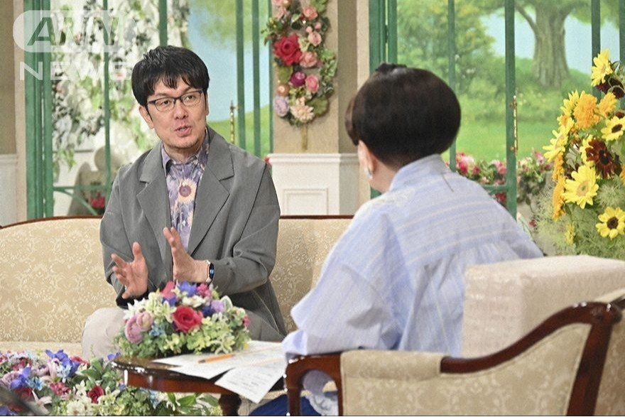 家庭でのエピソードを話す土田晃之さん