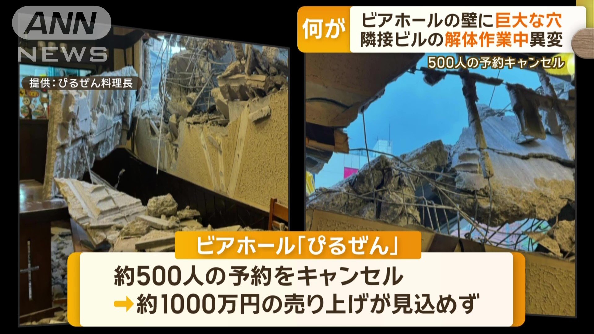 約1000万円の売り上げが見込めず
