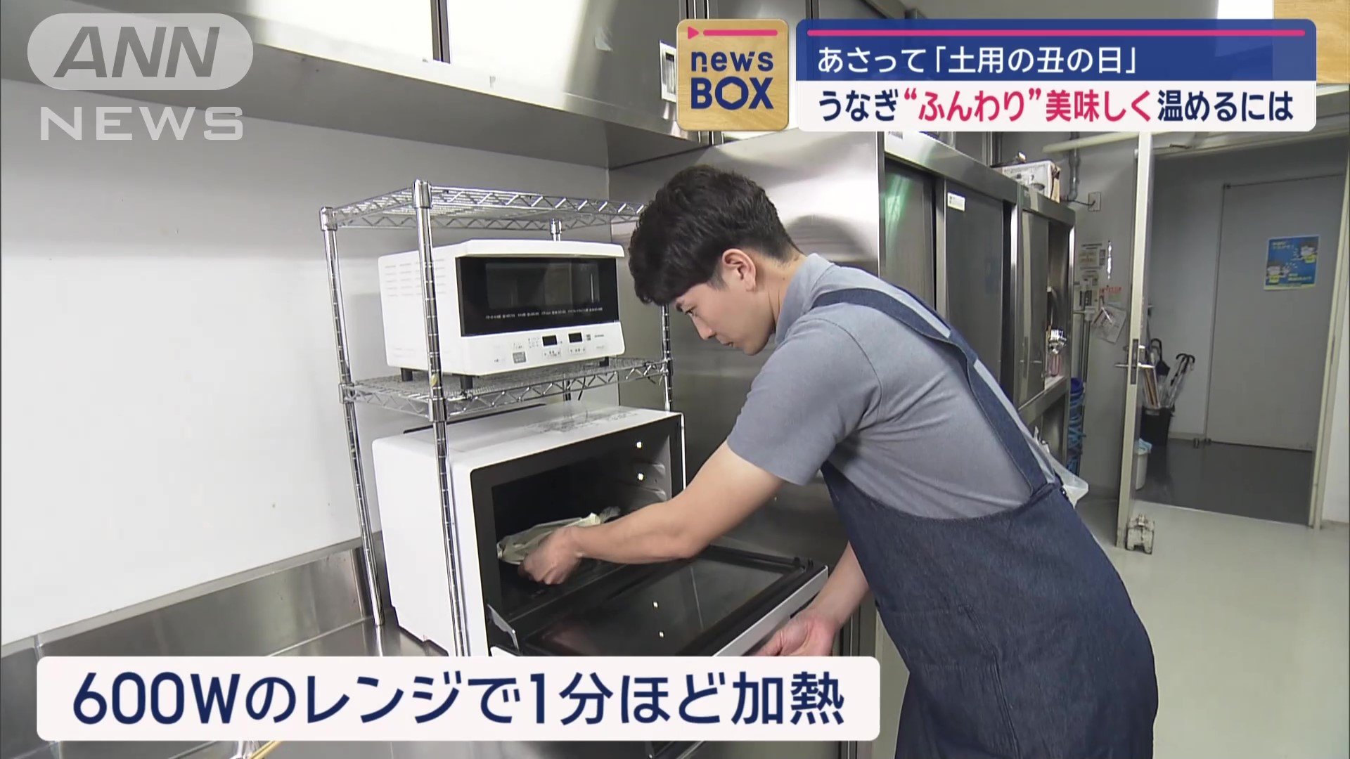 レンジで1分加熱（600W）