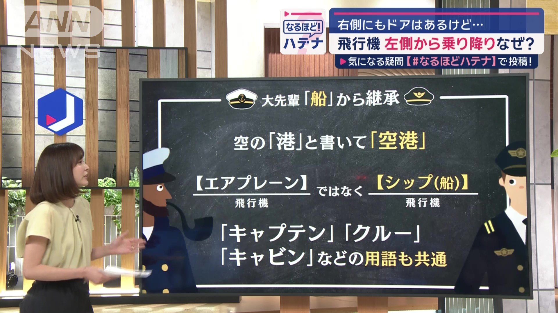 大先輩である「船」から継承