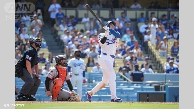 大谷が31号ソロ 日米通算250号達成