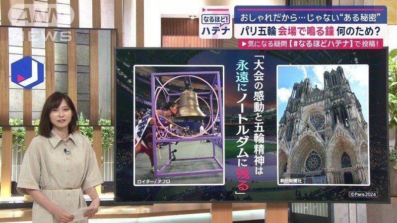 パリ大会の競技場の担当者