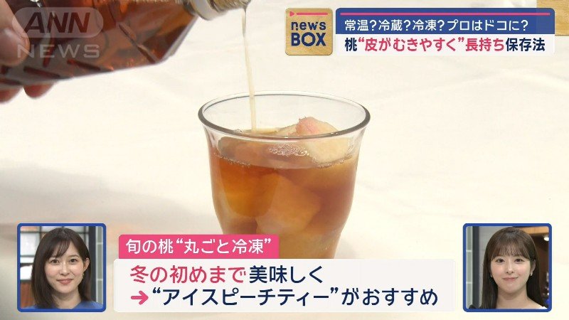 アイスピーチティー