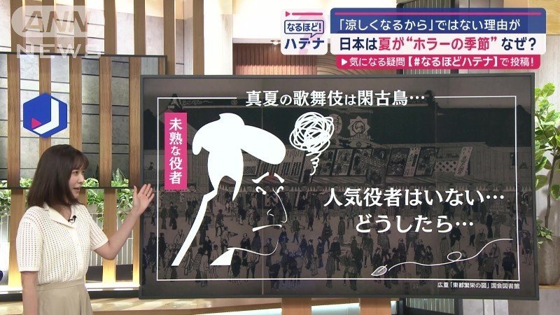 たどり着いたのが「怪談話」