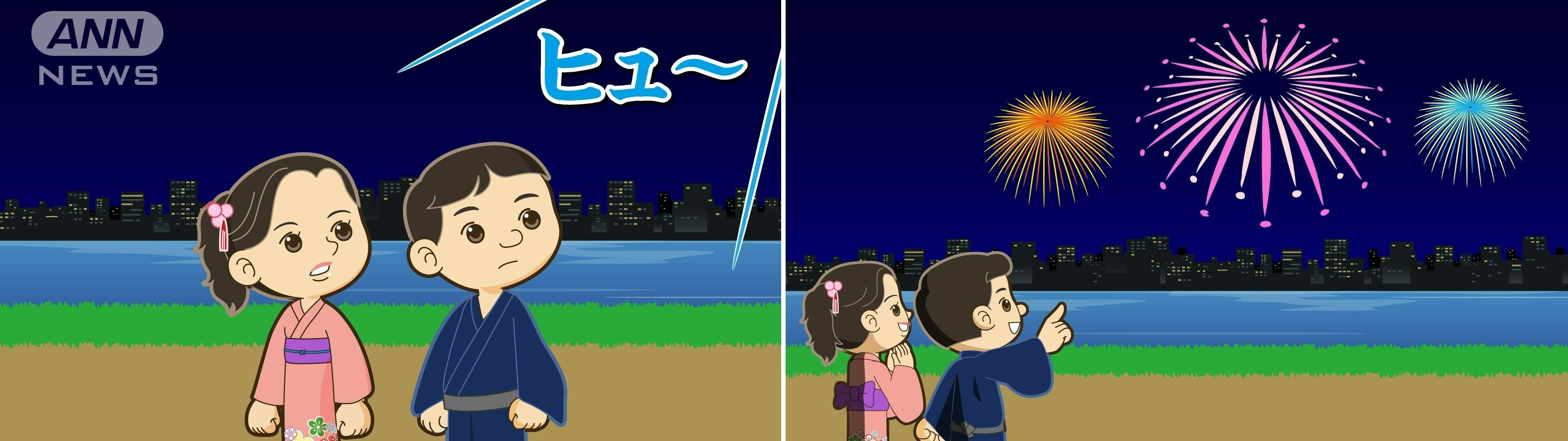 きれいな花火