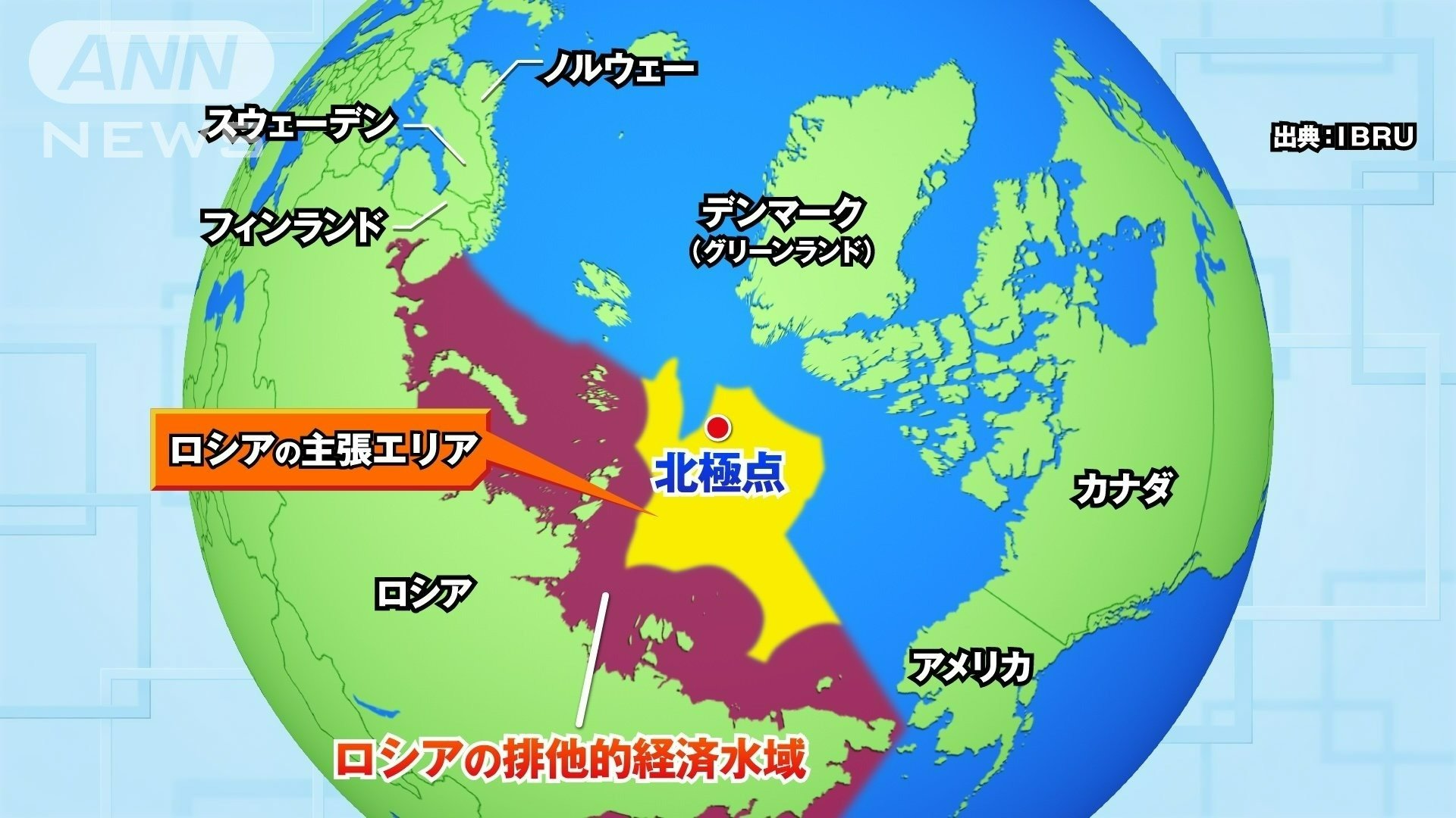 ロシアの主張エリア