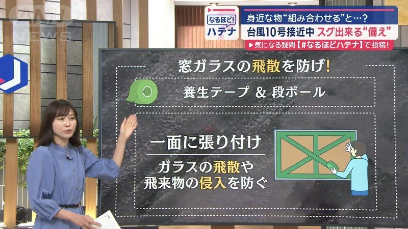 飛来物の侵入を防ぐ
