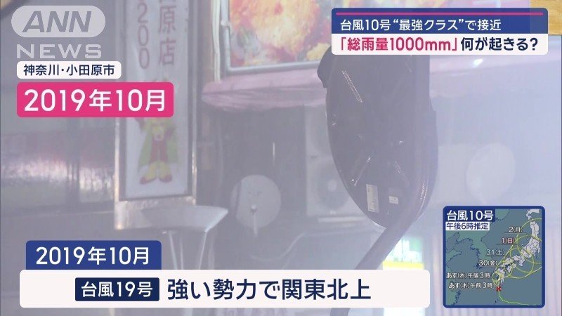 2019年 台風19号