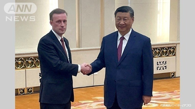 サリバン米大統領補佐官と習主席