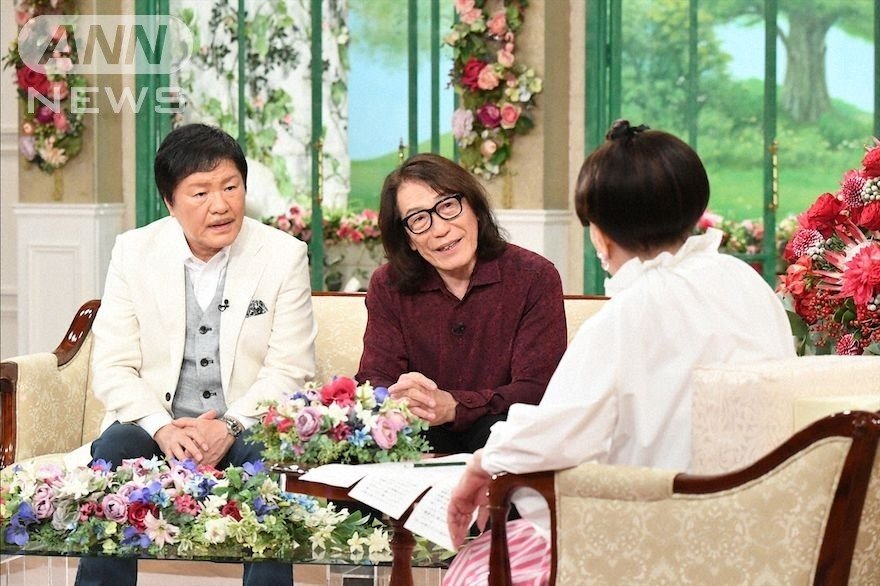 アリスの堀内孝雄さんと矢沢透さん、黒柳徹子さん