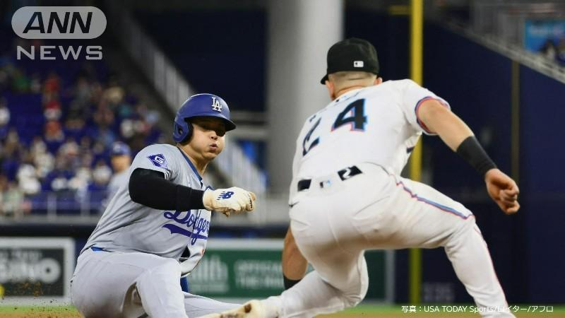 ドジャース移籍後、盗塁数は倍
