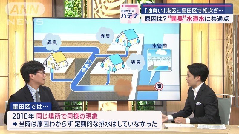 2010年も異臭騒ぎが