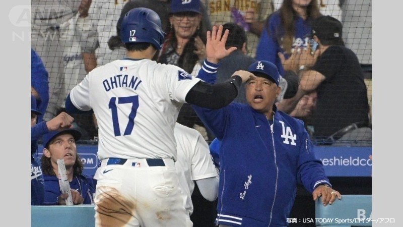 ロバーツ監督との抱擁