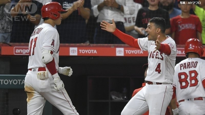 エンゼルス時代の大谷とイグレシアス