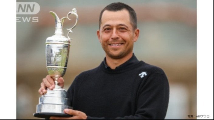 全英オープン　ザンダー・シャウフェレ選手が優勝
