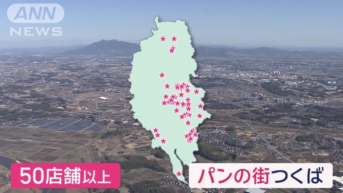 50店舗以上がひしめく「パンの街つくば」