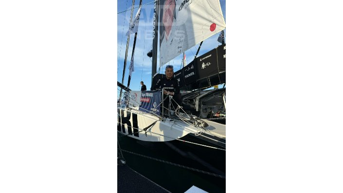 日本人として唯一参加する白石康次郎