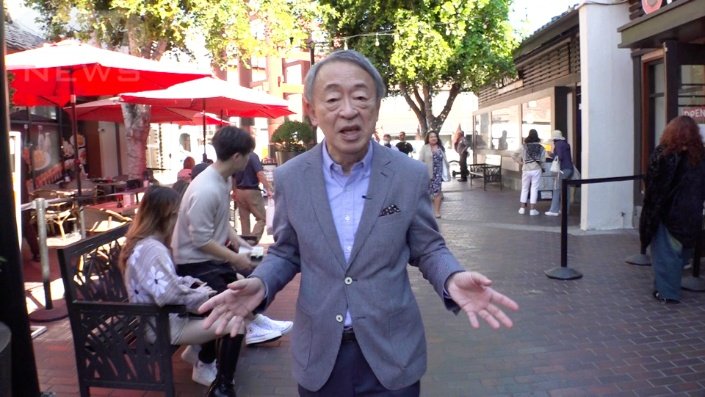 通路でレポート