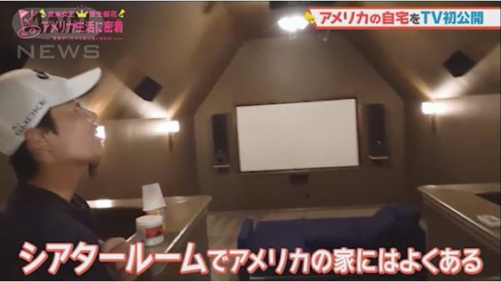 シアタールームが
