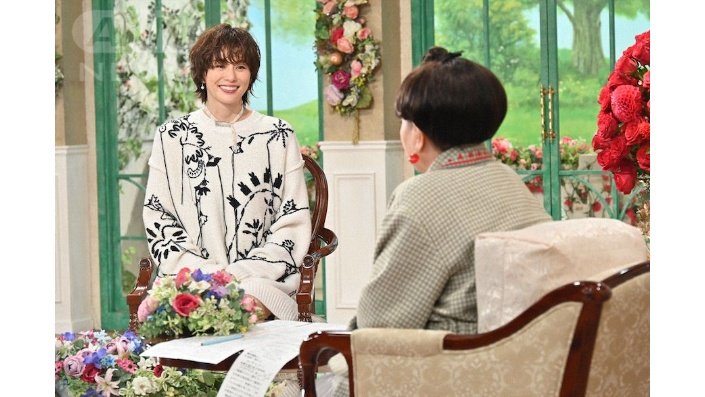 米倉涼子さんと黒柳徹子さん  
