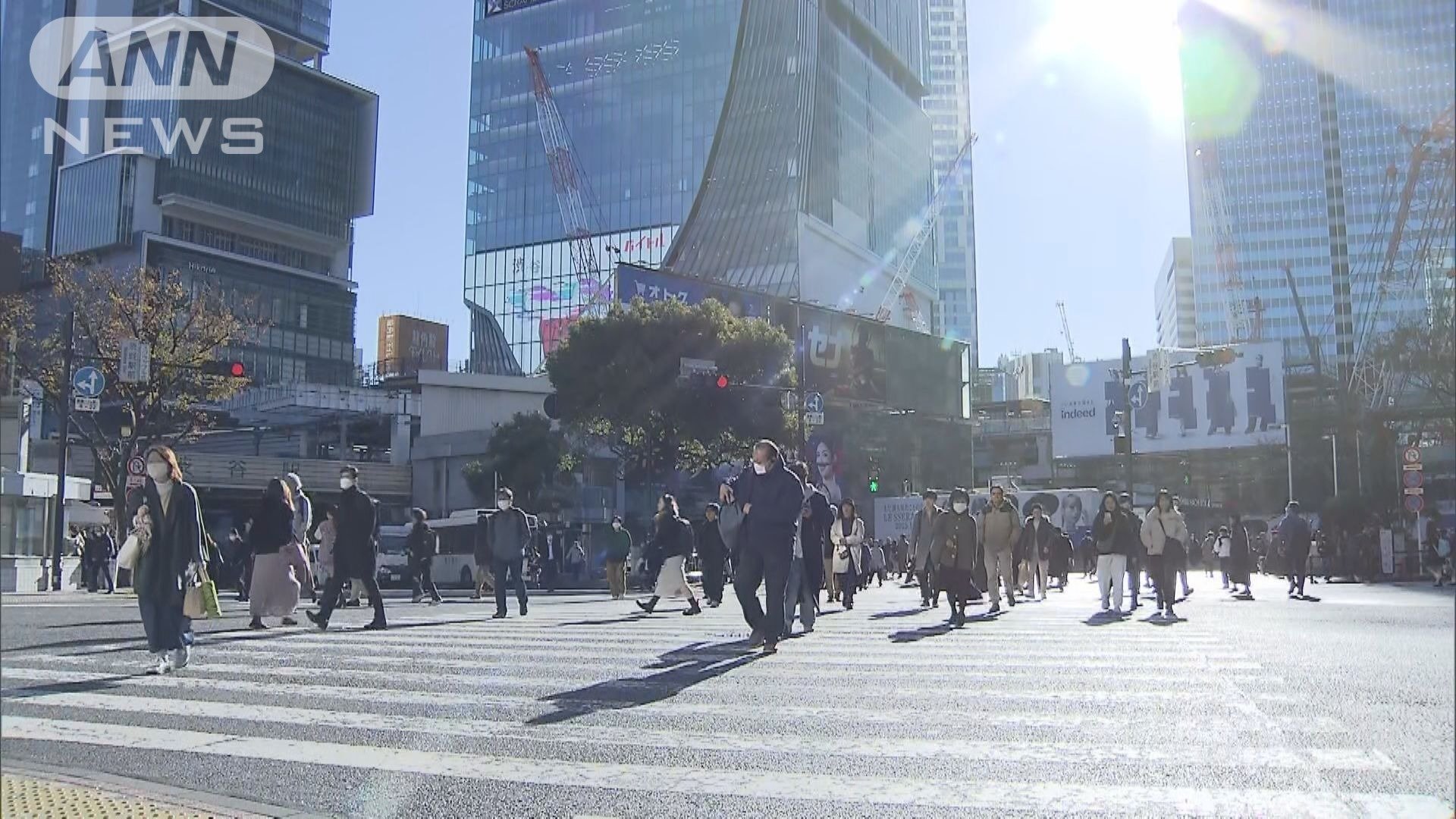 東京20年ぶりの晴れ続き