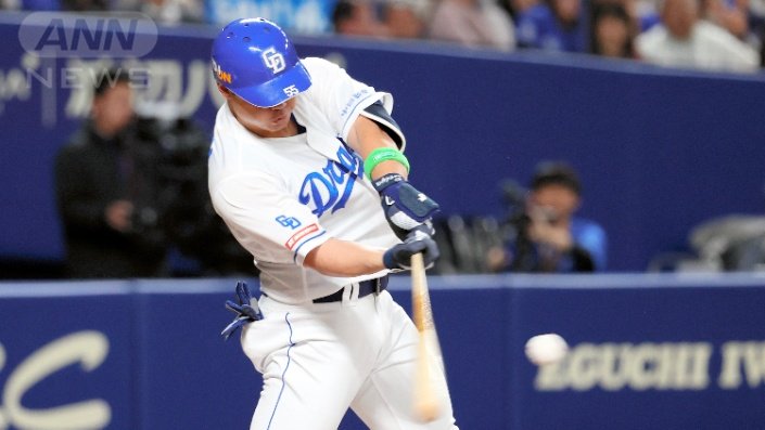 細川成也選手（写真：朝日新聞社）