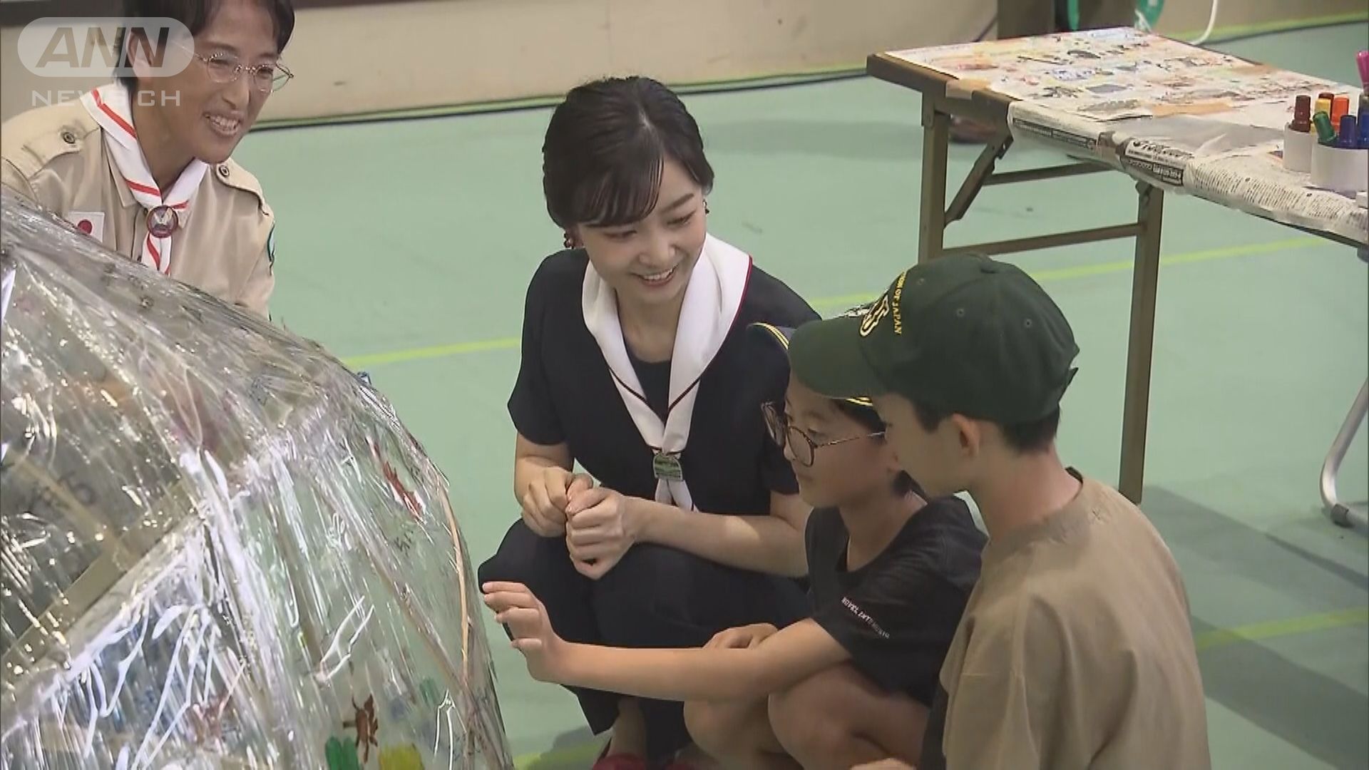 子どもたちと相談しながら