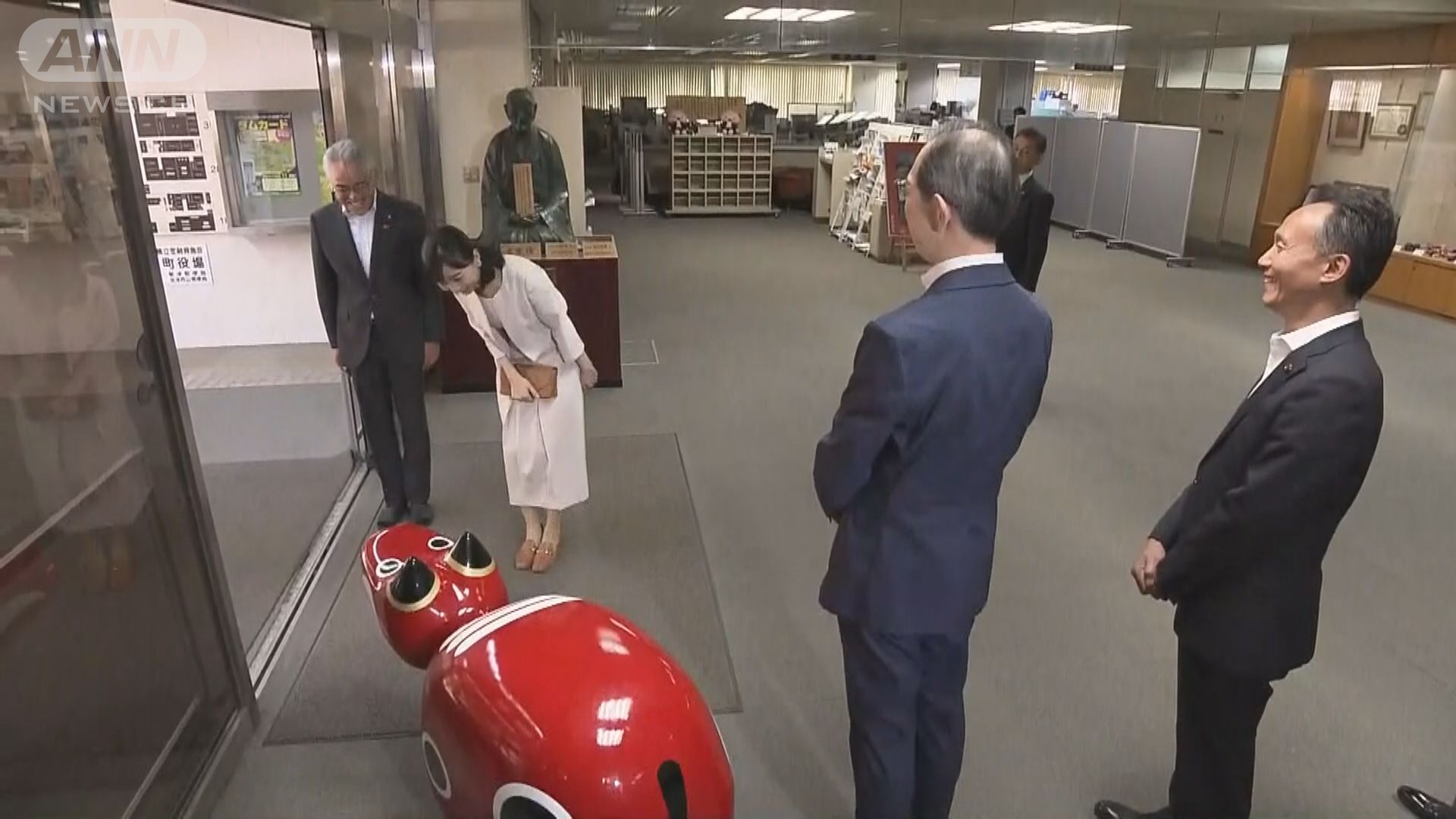 最後に赤べこをご覧に