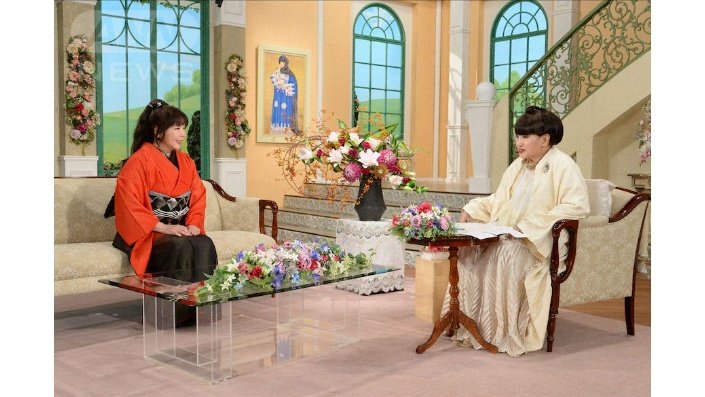 小川菜摘さんと黒柳徹子さん  