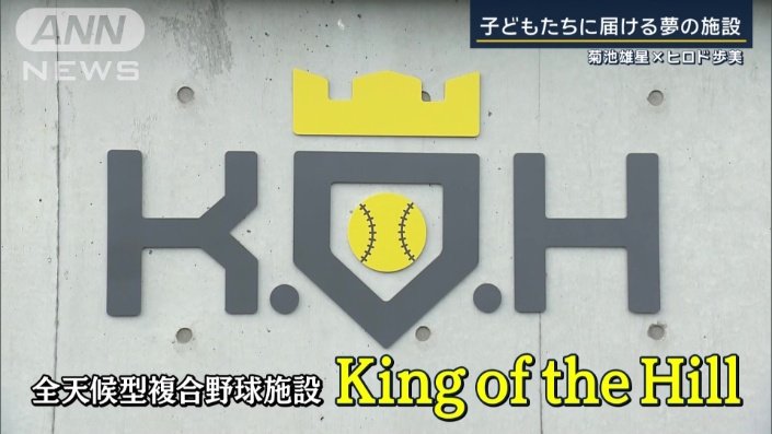 複合野球施設「King of the Hill」