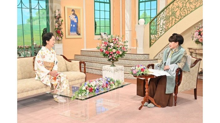 高橋惠子さんと黒柳徹子さん