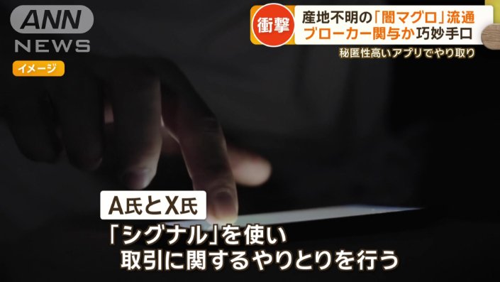 秘匿性高いアプリ使い取引