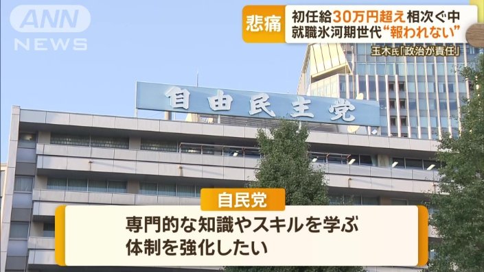 就職氷河期世代への対策