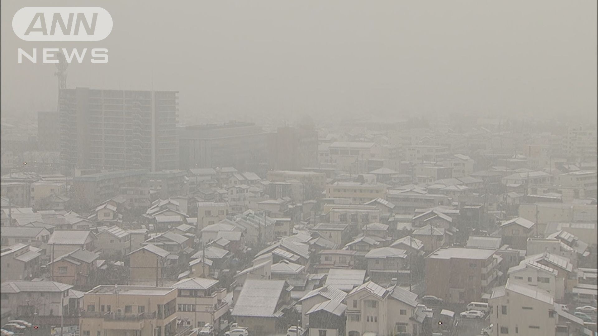 長野県で大雪