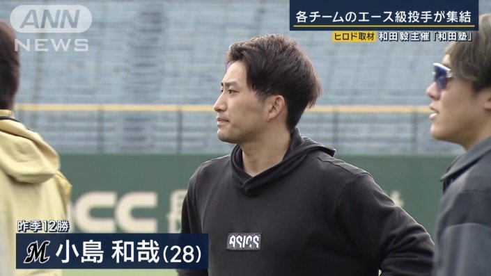 ロッテ・小島和哉投手