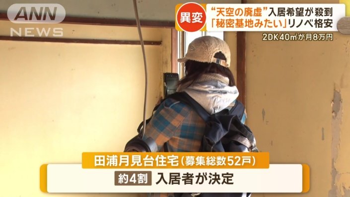 4割は入居者が決定