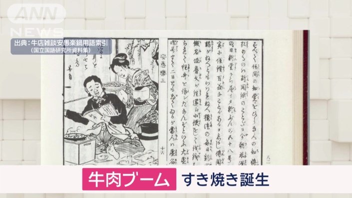 明治時代にすき焼き誕生
