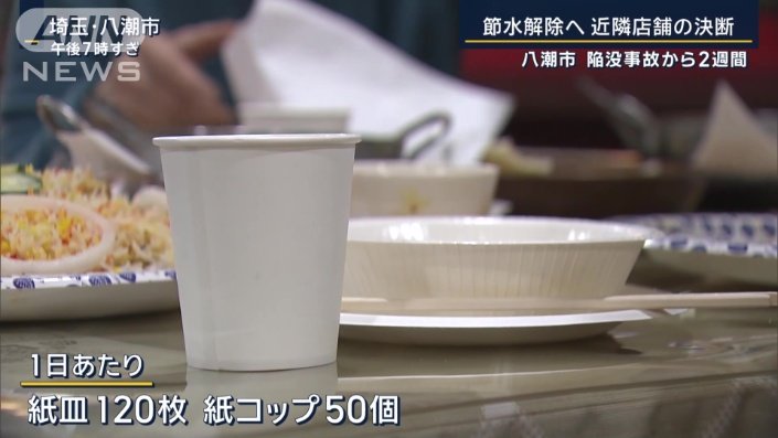 紙皿120枚、紙コップ50個