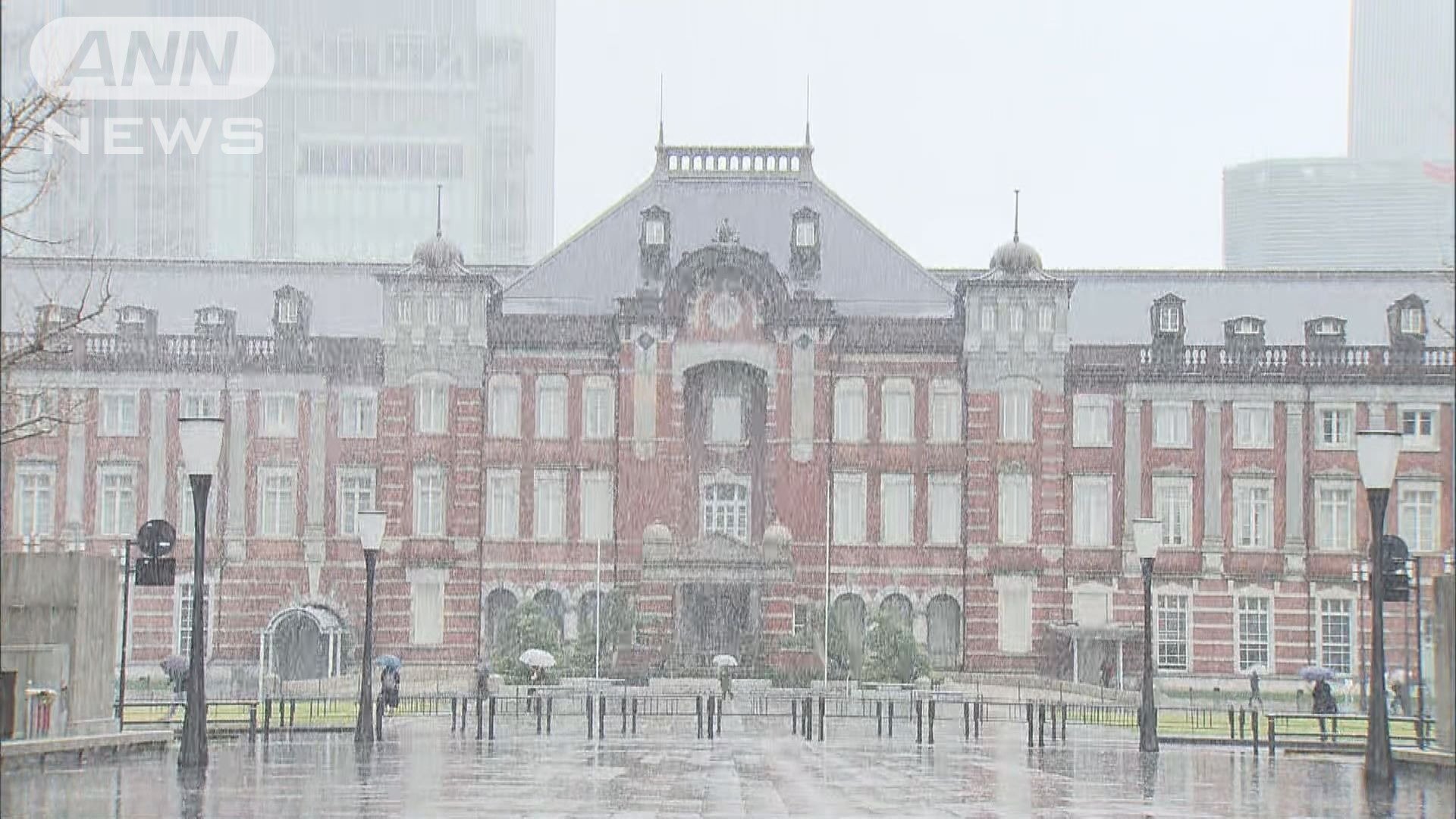 東京都心で積雪　今月5日目の雪に