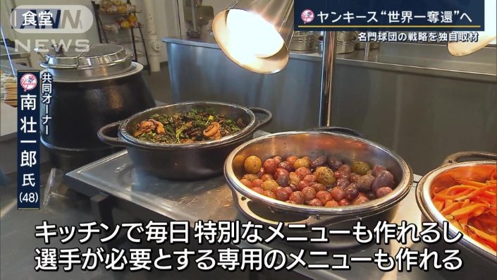 最新の食堂