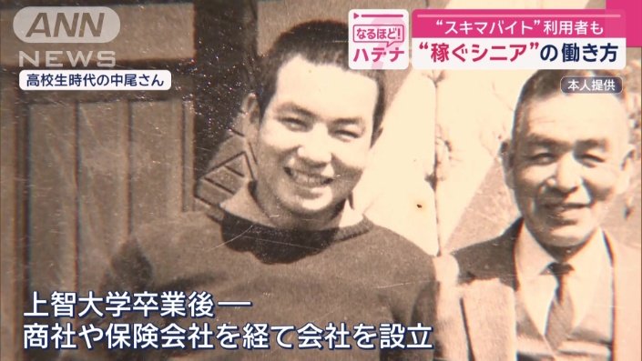 高校生時代の中尾さん