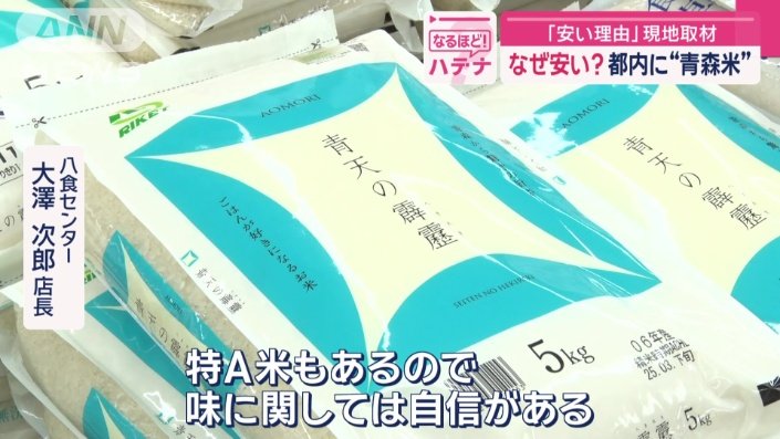 大注目もコメ