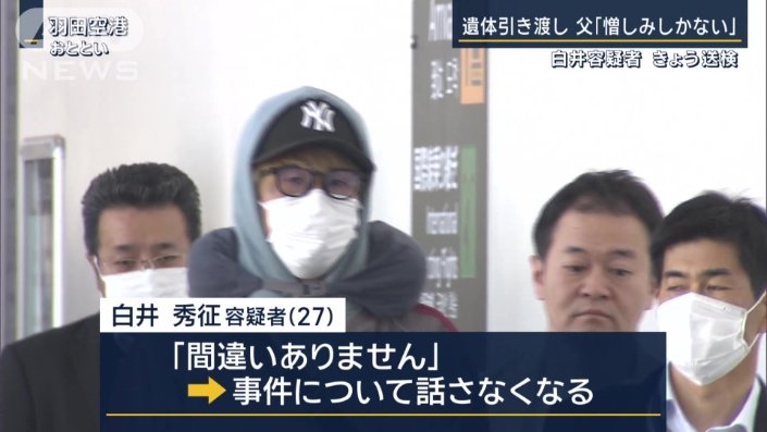 白井容疑者