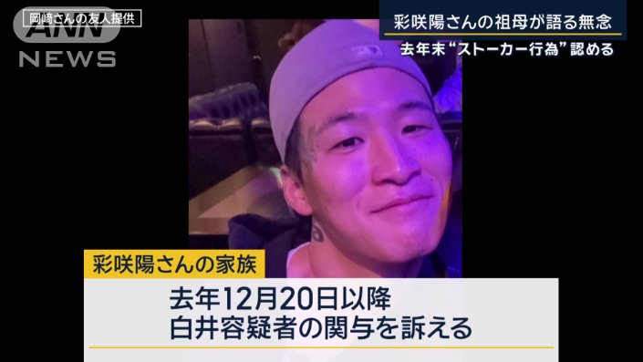 彩咲陽さんの家族