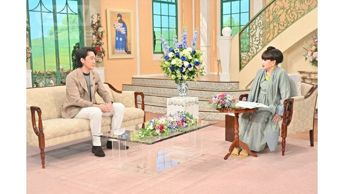 3人の子どもについて語る場面も