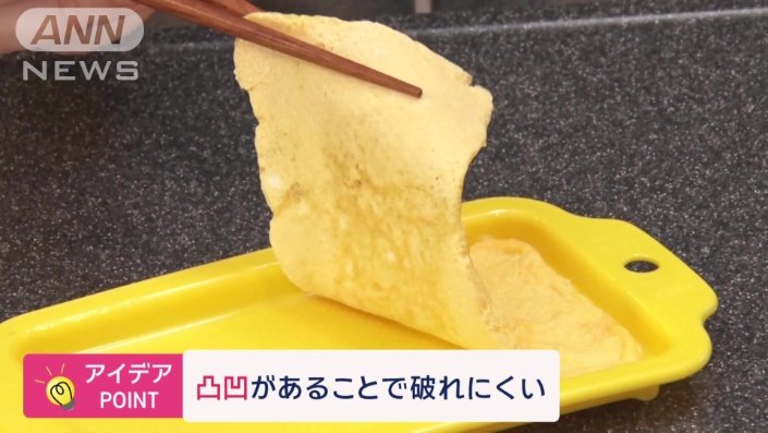 ポイントは表面のデコボコ