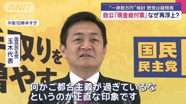 国民民主党　玉木代表