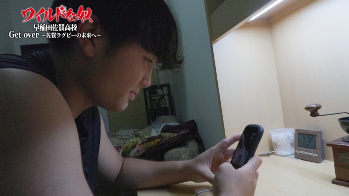 試合前日、母親とビデオ通話